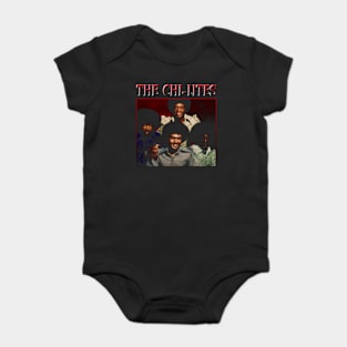 Vintage Rhythms The Chi Band Tees, Dance through Decades with Timeless Soul Baby Bodysuit